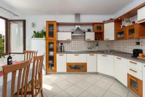 Kuchyňa alebo kuchynka v ubytovaní Funtana Apartments Budinjaš
