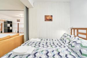 Ένα ή περισσότερα κρεβάτια σε δωμάτιο στο Calm Bungalow +68 φωτογραφίες