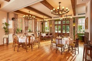 מסעדה או מקום אחר לאכול בו ב-Hotel Anno 1848