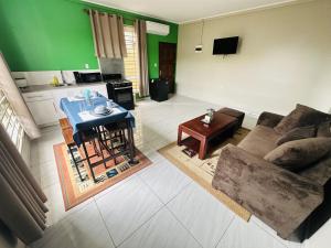 Istumisnurk majutusasutuses CD Appartementen