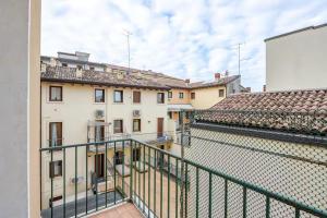 a view from the balcony of a building at Appartamento Louis in Verona