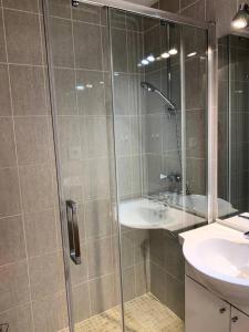 Kúpeľňa v ubytovaní Résidence Héliovillage - Villa 3 pers. T2 Cap d'Agde MAE-2864