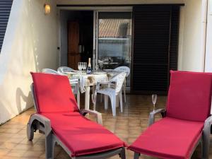 Posedenie v ubytovaní Résidence Héliovillage - Villa 3 pers. T2 Cap d'Agde MAE-2864