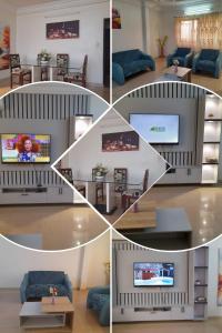 Posezení v ubytování Les résidences 521