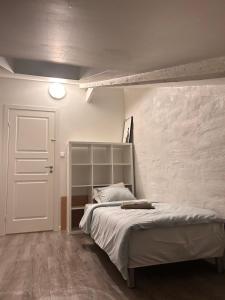 Postel nebo postele na pokoji v ubytování Single-bed rooms in Central located apartment in Trondheim