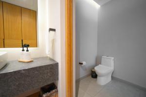 Koupelna v ubytování Amaranto Bacalar Hotel Boutique