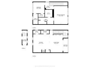 Planimetria di Upscale 2BR Hideaway, Ensuite Bliss, Pet-Friendly