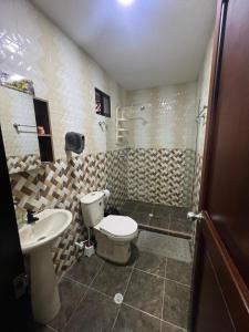 Koupelna v ubytování Apartamento Ángel Namaste + 6 fotografií