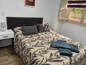 Postel nebo postele na pokoji v ubytování Alojamientos Capri