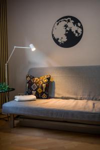Ένα ή περισσότερα κρεβάτια σε δωμάτιο στο Appartement Luna