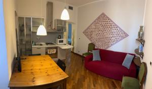 Kuchyň nebo kuchyňský kout v ubytování Room Principe
