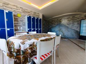 Hostel Casa da Pedra的休息区