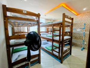 Hostel Casa da Pedra客房内的一张或多张床位