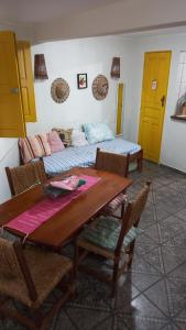 Ruang duduk di Casa azul