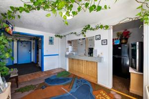 Kuchyň nebo kuchyňský kout v ubytování Budget Motel - Delta, Utah