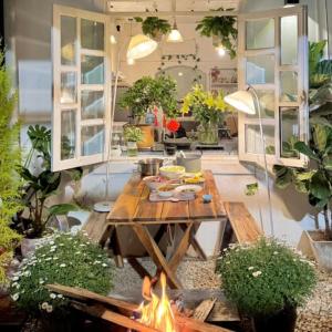 En have udenfor Nằm Mơ 1 Homestay - chi Nhánh Ngô Thì Sỹ