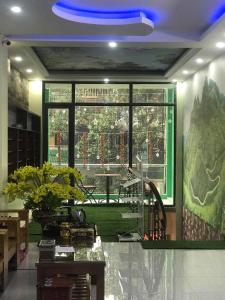 Area soggiorno di Ruby Hostel Hà Giang