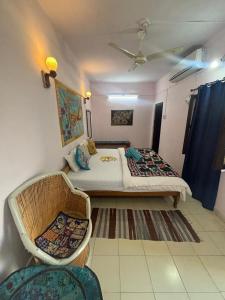 Voodi või voodid majutusasutuse Shiva Guest House toas