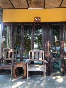 Patio nebo venkovní prostory v ubytování Pai resort pageryaw