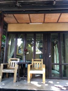 Patio nebo venkovní prostory v ubytování Pai resort pageryaw