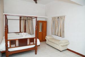 Voodi või voodid majutusasutuse Rainforest villa toas