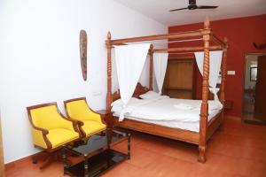 Voodi või voodid majutusasutuse Rainforest villa toas