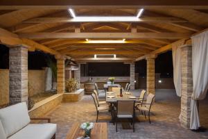Posezení v ubytování Villa Malibu One