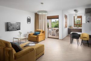 Posezení v ubytování Villa Malibu One