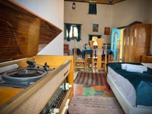 Köök või kööginurk majutusasutuses Art Hotel Sevan