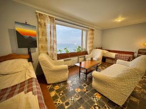 Voodi või voodid majutusasutuse Art Hotel Sevan toas