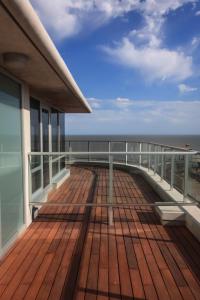 A balcony or terrace at AXSUR Design Hotel