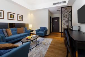 Posezení v ubytování Bespoke Hotel Puchong