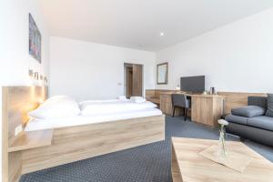 Posteľ alebo postele v izbe v ubytovaní Sport HOTEL Centrum
