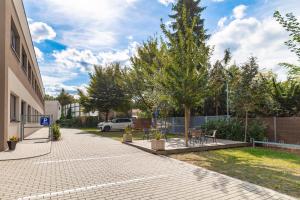 Vonkajšia záhrada v ubytovaní Sport HOTEL Centrum