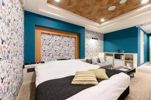 Postel nebo postele na pokoji v ubytování HOTEL FARINA DOLCE (Adult Only)