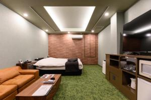 Kuchyň nebo kuchyňský kout v ubytování HOTEL FARINA DOLCE (Adult Only)