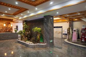 Hall o reception di Lansheng Lucky Light Luxury Smart B&B