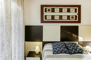 A bed or beds in a room at Apt Sol y Mar 2 dorm Playa Riells