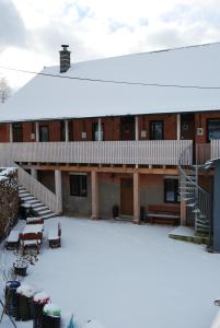 Apartmán Levandule v zime