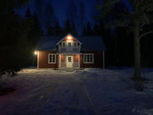 The Red House v zimě