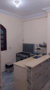 Kuchyň nebo kuchyňský kout v ubytování Omar Sharif apartments in Luxor