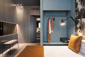 Postel nebo postele na pokoji v ubytování Catania Smart Hotel