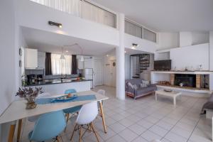 Η κουζίνα ή μικρή κουζίνα στο Ferienapartment Für Bis Zu Fünf Personen