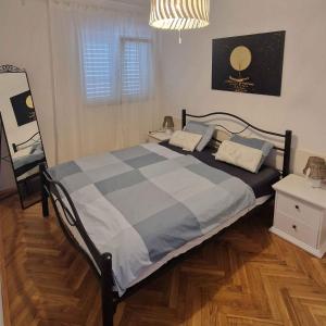 Postel nebo postele na pokoji v ubytování Apartment in Silo - Insel Krk 13416