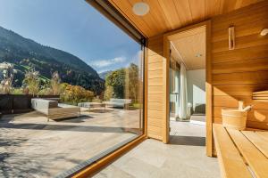 Een algemene foto van de bergen of uitzicht op de bergen vanuit het chalet