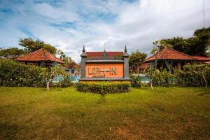 Zahrada ubytování Beach Rock Resort Belitung