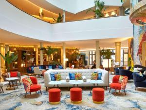 Posezení v ubytování Sofitel Brussels Europe