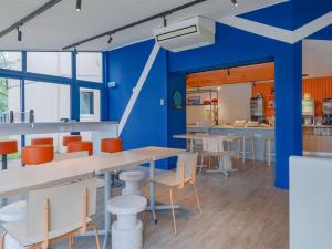 Restaurace v ubytování Ibis Budget Lyon Est Saint Quentin Fallavier