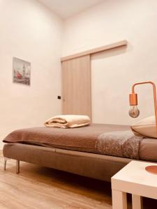 Khu vực ghế ngồi tại Appartamento nuovo a 1 minuto dal porto