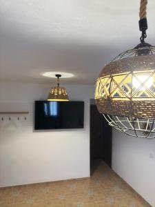 TV a/nebo společenská místnost v ubytování Villa Del Mare